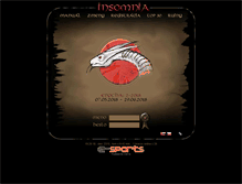 Tablet Screenshot of insomnia.sk